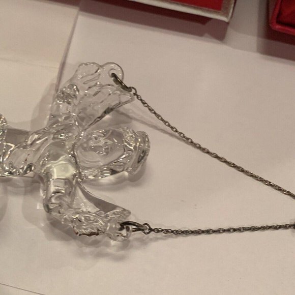 Waterford Crystal 2004 Angel With Enhancer Ornament NIB - Picture 4 of 12